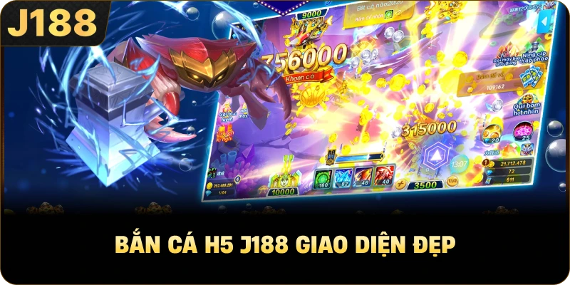 Bắn Cá H5 J188 giao diện đẹp