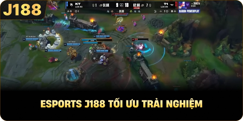 Esports J188 tối ưu trải nghiệm
