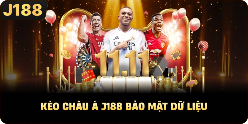 Kèo châu Á J188 bảo mật dữ liệu